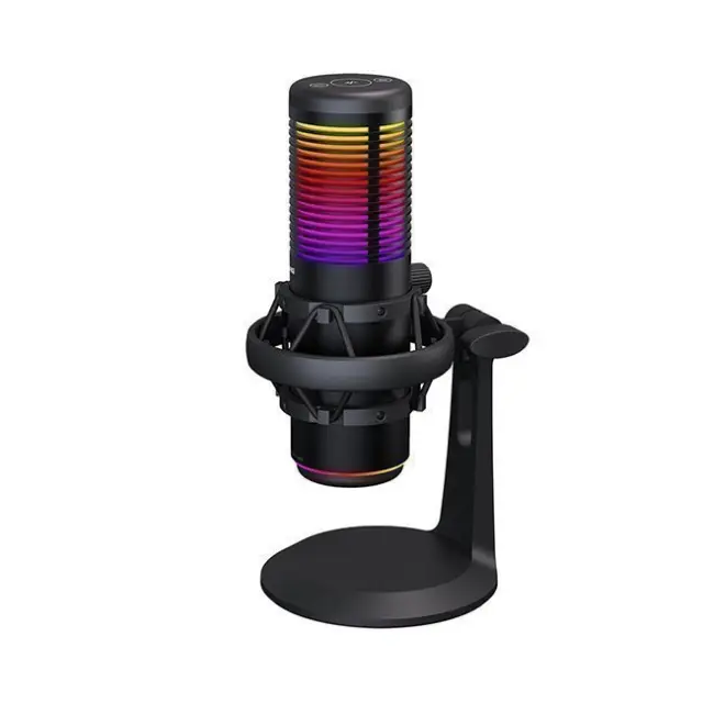 Rampage Gaming / Podcast Microphone Bemol RGB USB-C Black (BEMOL-B)