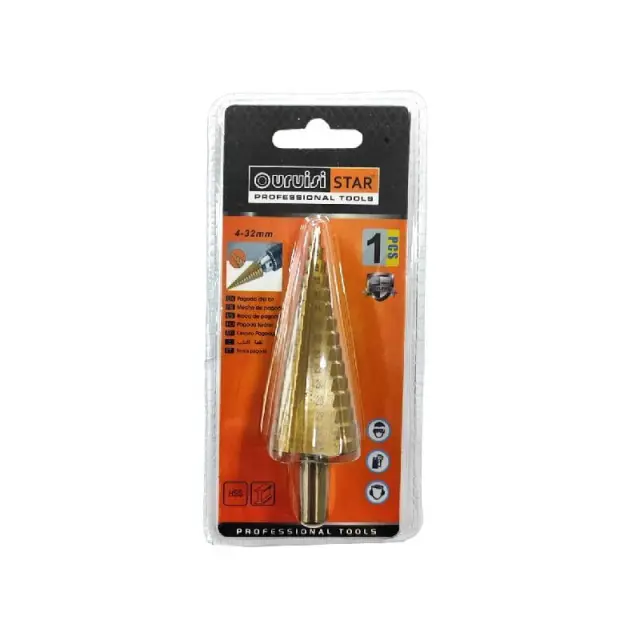 Uruisi Star Κλιμακωτή μύτη τρυπανιού 4-32mm - Step srill 035079