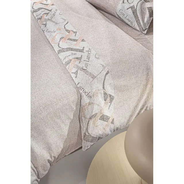 Σετ Σεντόνια Υπέρδιπλα 4 Τεμαχίων Guy Laroche Passport Beige 240x265 3