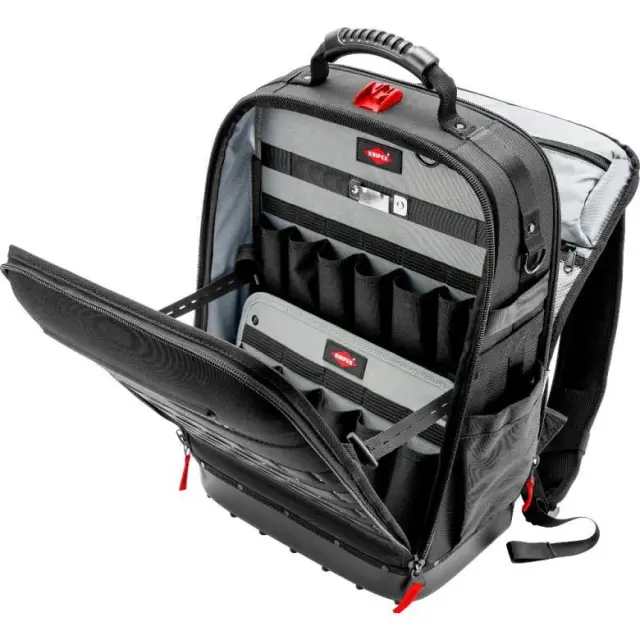 Knipex 002150LE - Εργαλειοθήκη υφασμάτινη με 20 τσέπες , θήκη για υπολογιστή, αδιάβροχο πάτο