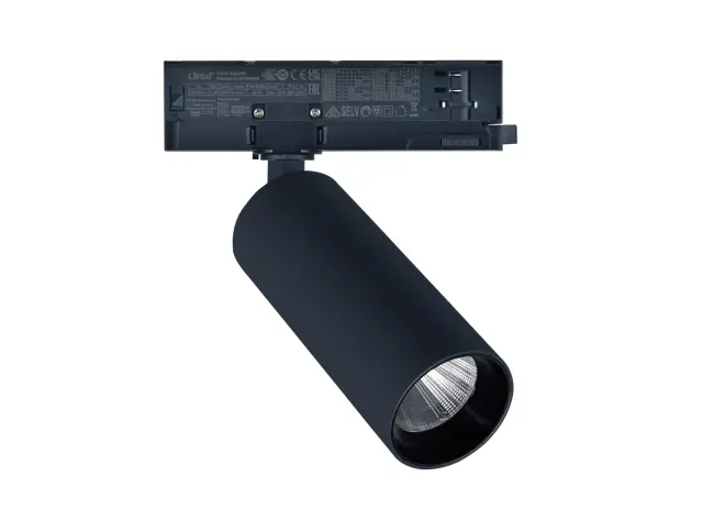 LED ΣΠΟΤ ΡΑΓΑΣ 4 ΓΡΑΜΜΩΝ 10W 230V 3000K 36° ΜΑΥΡΟ