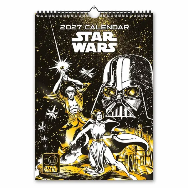 HMEΡΟΛΟΓΙΟ ΤΟΙΧΟΥ STAR WARS 2027 A3 CALENDAR CPA32704