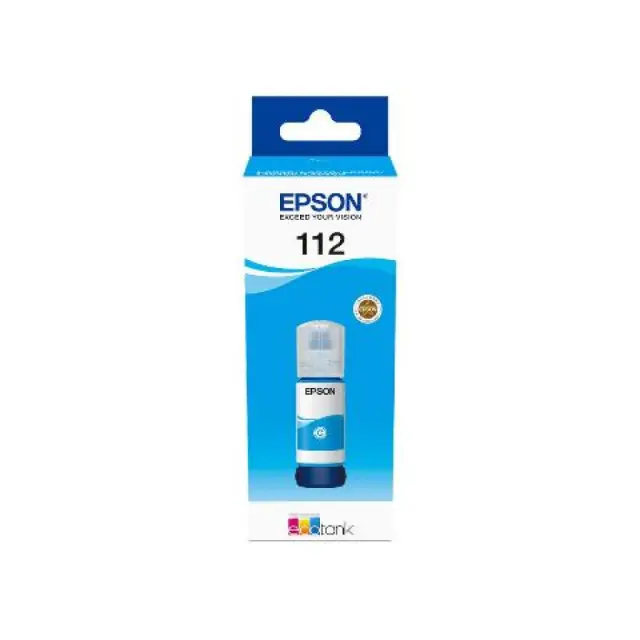 Epson 112 EcoTank Pigment Cyan ink Bottl