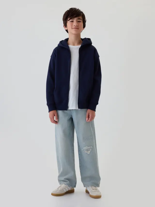 Παιδικό Baggy Τζιν Παντελόνι Light wash