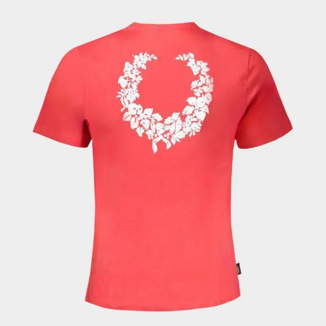 T-Shirt Gian Marco Venturi AU01413A Κόκκινο - 2XL 2