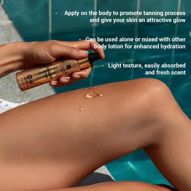 Shimmering Serum Για Το Σώμα Santo Volcano 100ml 2