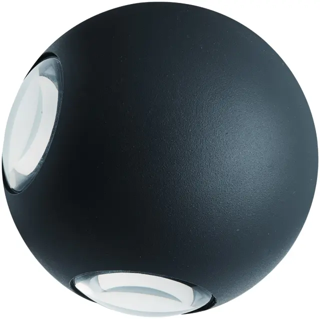 Avide Εξωτερικό Φωτιστικό Τοίχου Cairo 4 Way LED 12W Λευκό 4000K IP54 15.001.0638