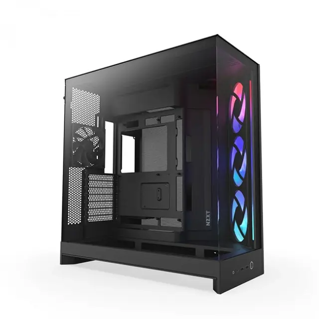 NZXT PC Case H9 Flow RGB Midi Tower Black (CM-H92FB-R1)