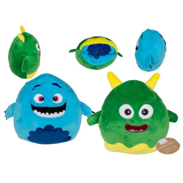 Αναστρέψιμο Βελούδινο Λούτρινο Monster Blue/Green Out of the Blue 4029811460991