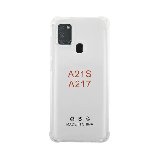 Θήκη Σιλικόνης Anti Shock 1.5mm Για Samsung Galaxy A21s Διάφανη