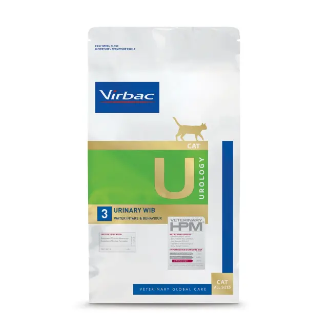 Virbac Cat Urology Urinary WIB Water Intake & Behaviour Ξηρά Τροφή Γάτας 1.5kg