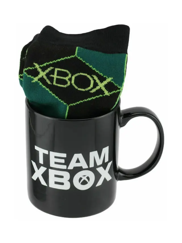 Σετ Δώρου Xbox Κούπα Κεραμική Μαύρη 2