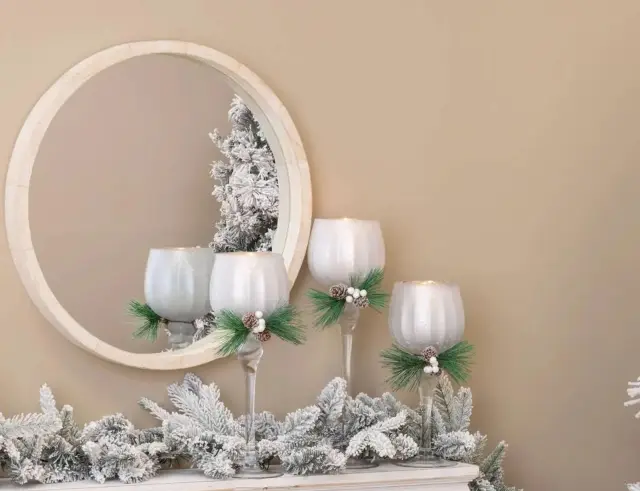 Σετ Διακοσμητικά Κηροπήγια Fééric Lights & Christmas - 3 τεμάχια 199368