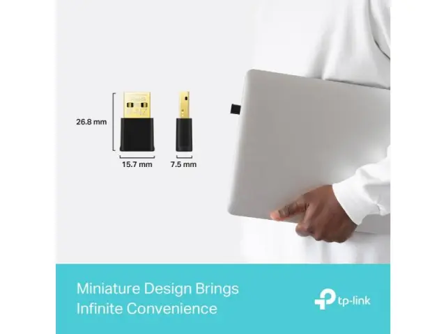 TP-LINK AX1800 Nano Dual Band Wi-Fi 6 USB Adapter (ARCHER TX20U NANO) (TPARCHERTX20UNANO) 3