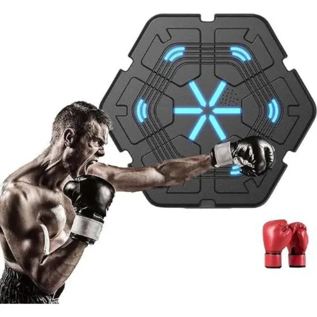 Μουσικό Ταμπλό Box με γάντια & φωτισμό LED Με Bluetooth QJB77