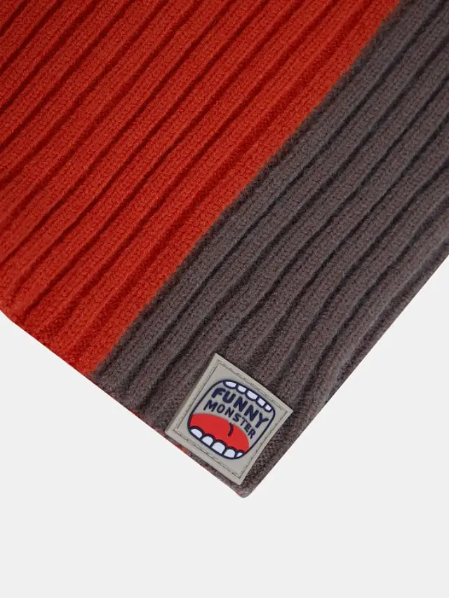 Παιδικός Λαιμός για Αγόρια Warm Snood ΠΟΡΤΟΚΑΛΙ - One Size 2
