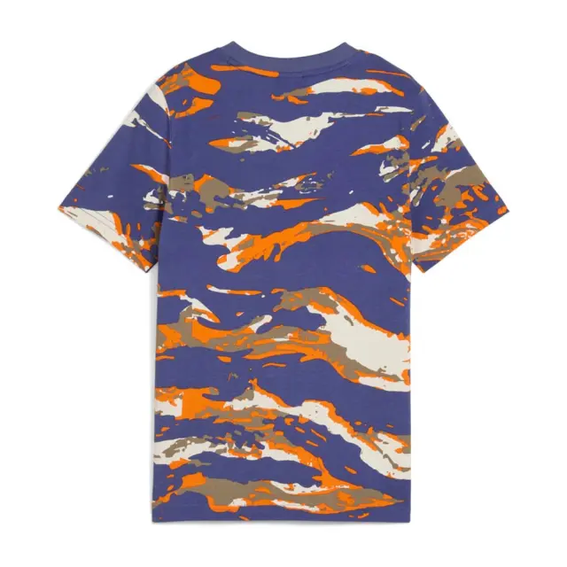 Puma Boy's Essentials Camo Allover Print Tee Μπλε 685139-46 (Puma) 2