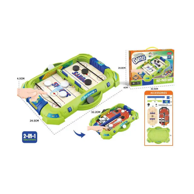 Martin Toys Επιτραπέζιο Πεναλτακια Air Hockey 3704-I Παιχνίδι Δράσης για Παιδιά + Όλη την Οικογένεια 2
