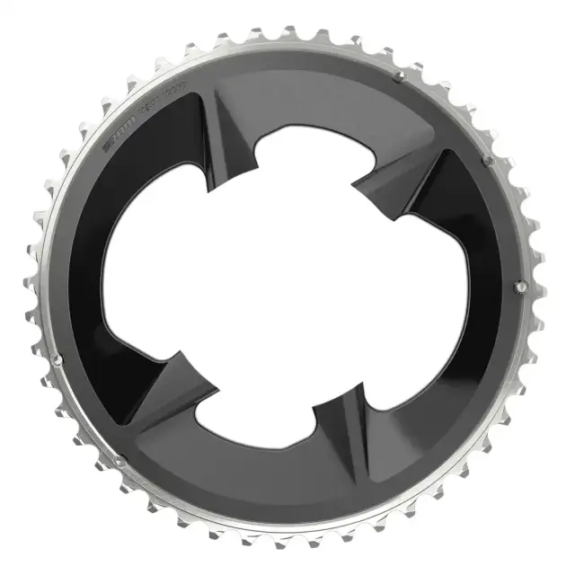 ΔΙΣΚΟΣ ΦΥΛΛΟ SRAM ROAD 48T 107BCD 2X12 RIVAL BLACK WITH COVER PLATE