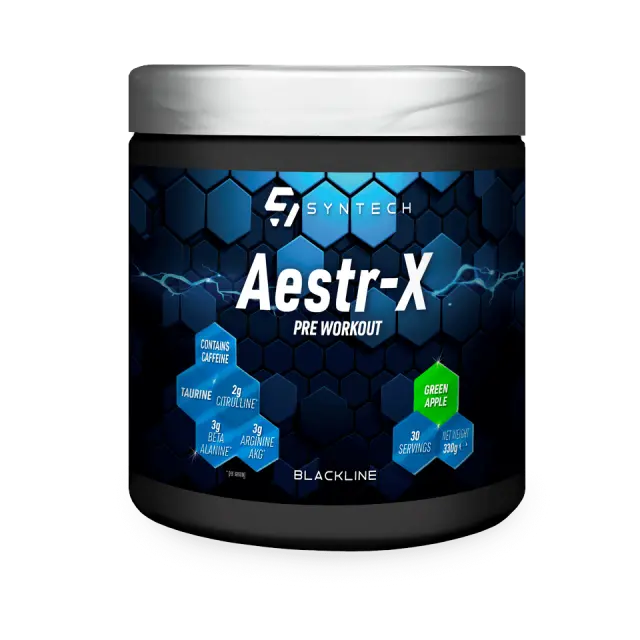 Syntech Aestr-X Pre Workout Green Apple 330gr