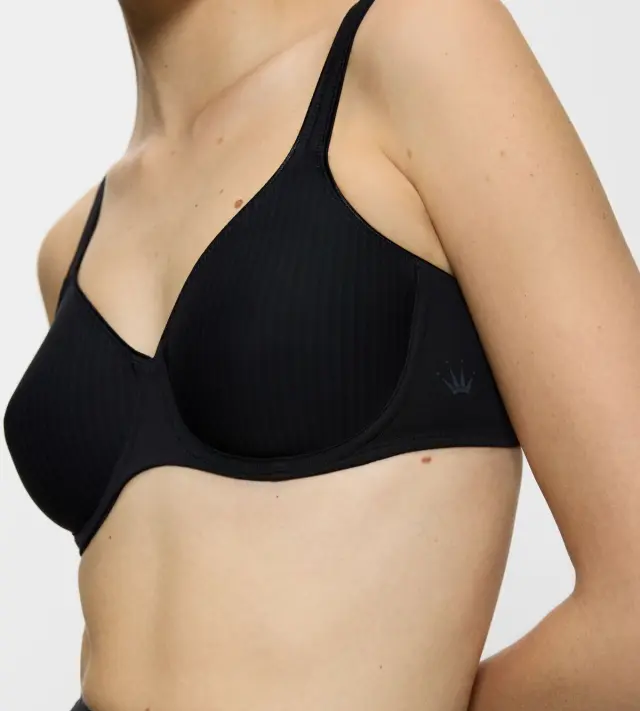Triumph Σουτιέν Modern Soft+Cotton W Μαύρο 3