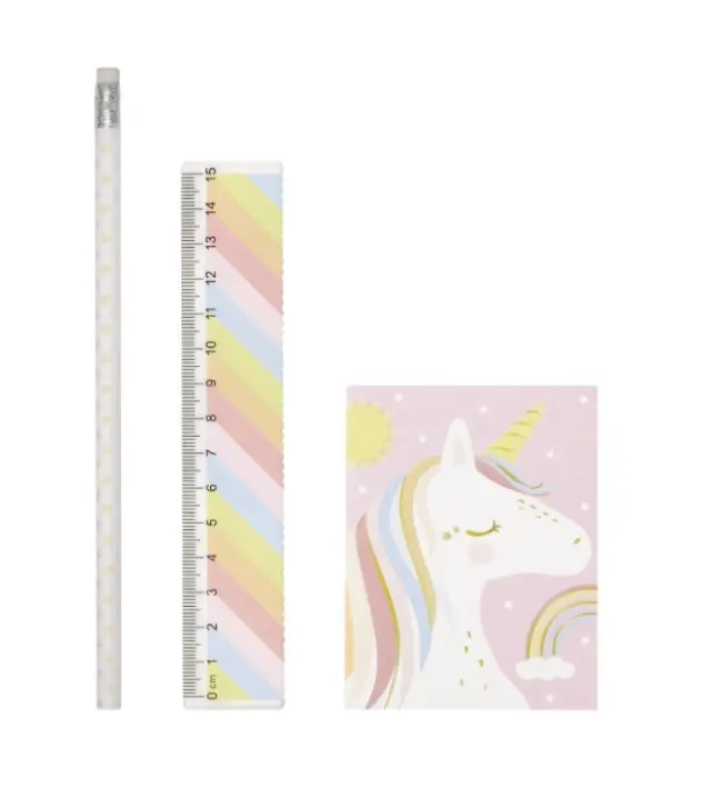 Σετ Δώρου Μονοκερος - Unicorn Stationery Favor Pack 18 pcs
