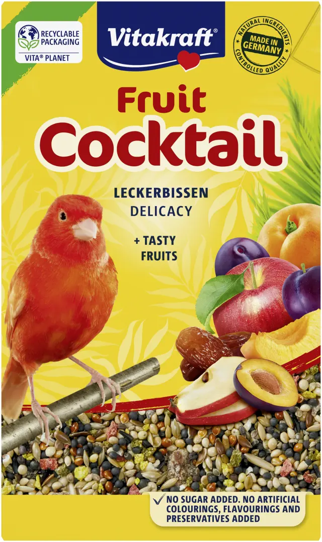Vitakraft -Fruit Cocktail for canarys - Pet Supplies