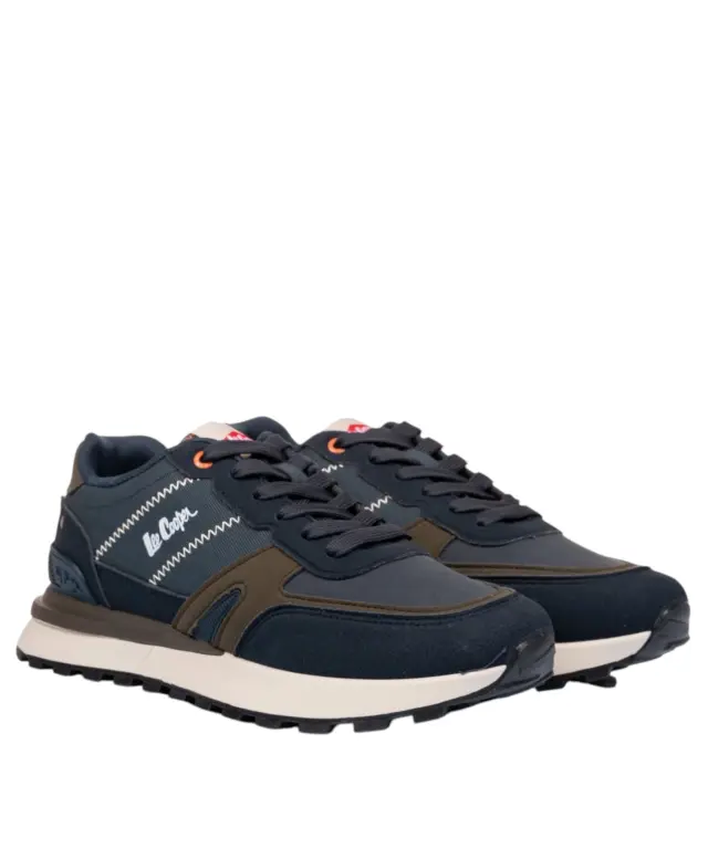 Lee Cooper - Ανδρικά Sneakers Shadow II LCM628415-NAVY Μπλε 2