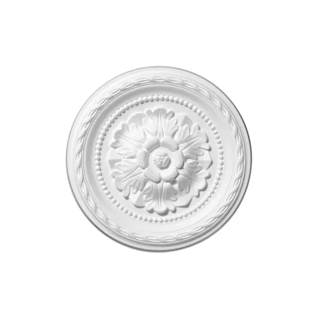 Deco Ροζέτα Οροφής Φωτιστικού πολυστερίνης 300mm Λευκή / Danielle 2