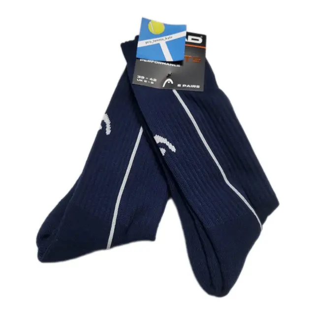 HEAD Ανδρικές Κάλτσες All Sports Performance Crew - 2 Ζεύγη, Χρώμα Σκούρο Μπλε 3