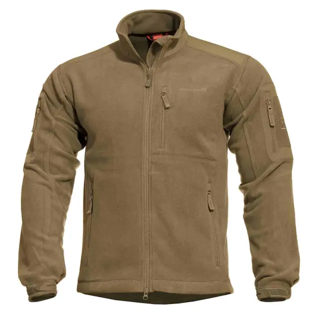 Pentagon Perseus™ Fleece Jacket-Ζακέτα Fleece για Καθημερινή -Υπηρεσιακή Χρήση - 03-Coyote-Καφέ