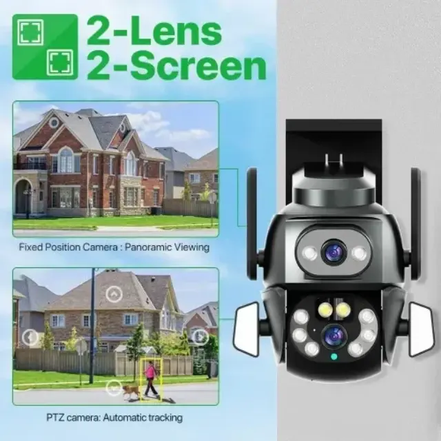 Κάμερα ασφαλείας IP - Dual - Security Camera - CM-Q821 - 300129 3