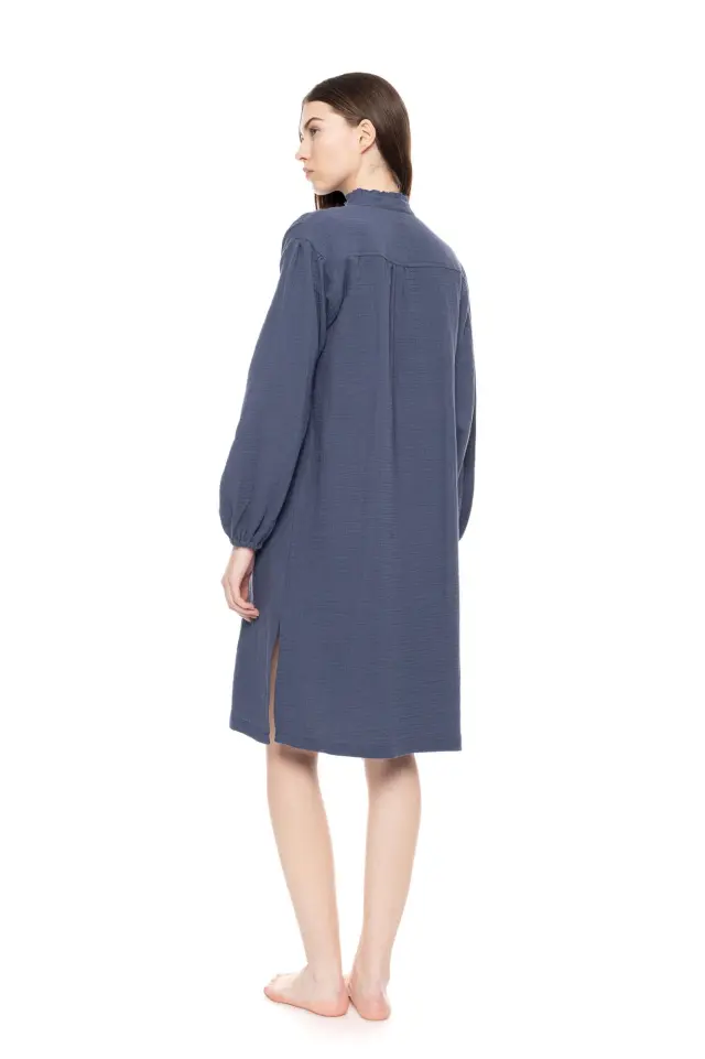 W1700 - Cosmos Blue - NIGHTGOWN ELEGANT 3