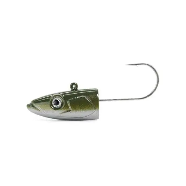 Μολυβοκεφαλές Fiiish Crazy Sand Eel No4 Jigheads CSE1287 XDeep - 55gr Khaki