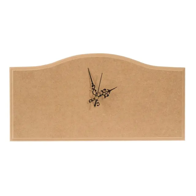 Επιφάνεια MDF Ρολόι Τοίχου, 29x21cm