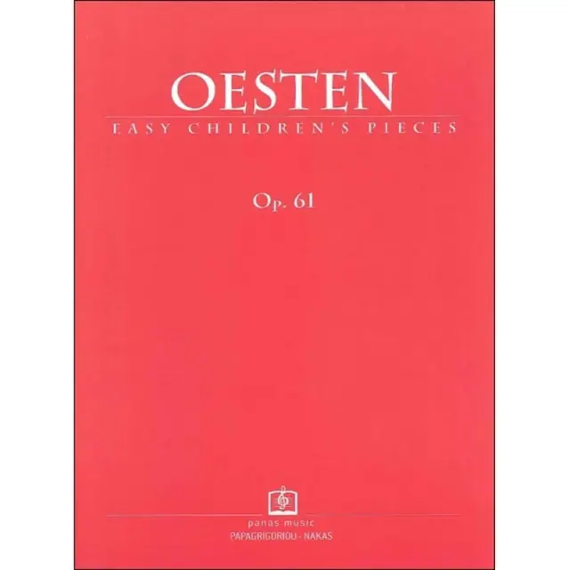 Panas - Oesten Εύκολα Κομμάτια Op.61