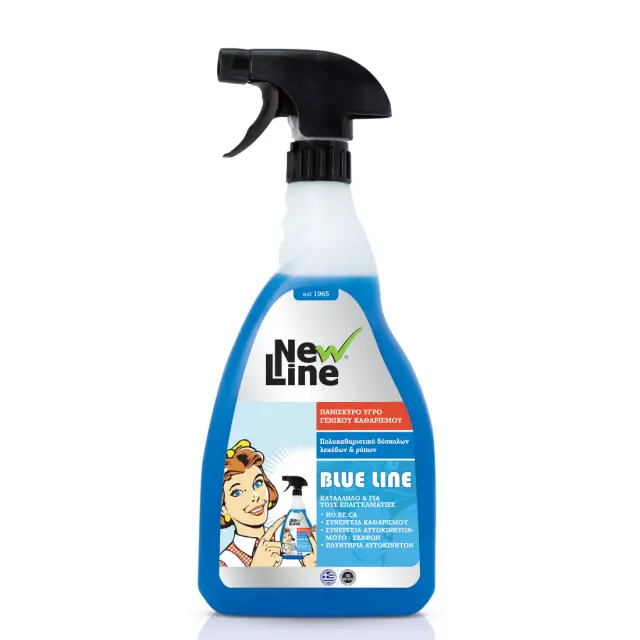 Υγρό Γενικού Καθαρισμού NEW LINE BLUE LINE 900ml