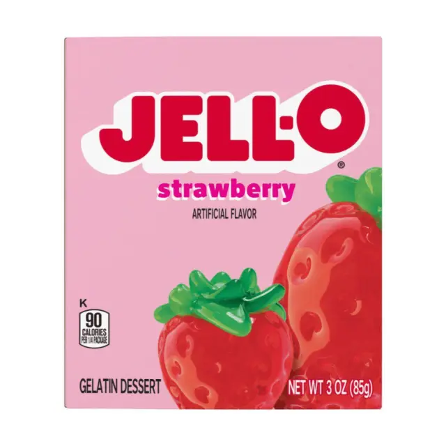 Jell-O Gelatin Strawberry 85gr