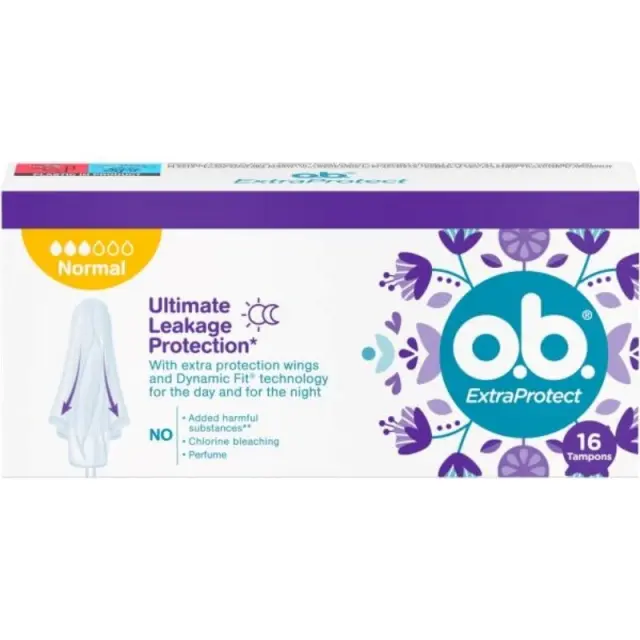 Ο.b Extra Protect Normal 16 Tεμαχίων