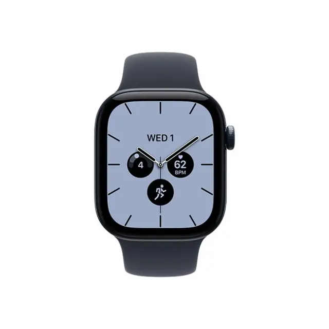 Apple Watch Series 12 GPS & Cellular 42mm Night Blue Ceramic Case with Navy Blue Sport Band M/L (MJH04MP/A)