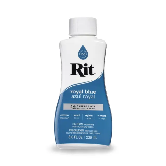 RIT DYE Liquid All-Purpose Βαφή Υφασμάτων – Royal Blue 236ml