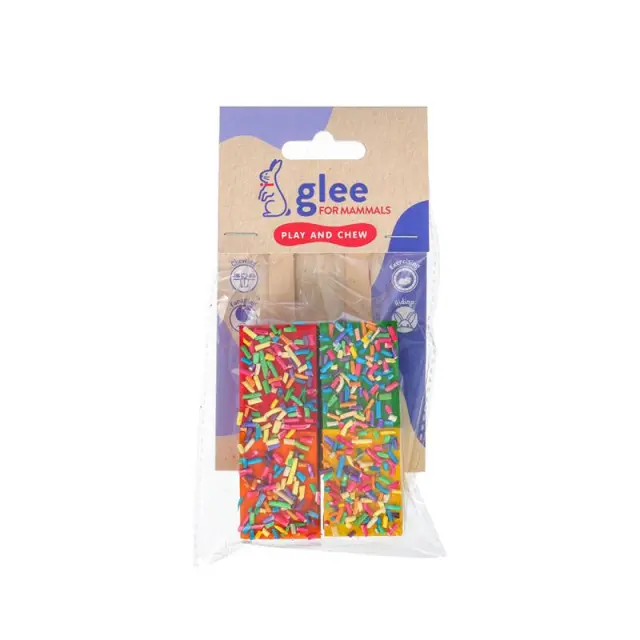 Glee Παιχνίδι Τρωκτικών Popsicle Chew 12cm (2τμχ) 1.5x12x3cm Μονόχρωμο
