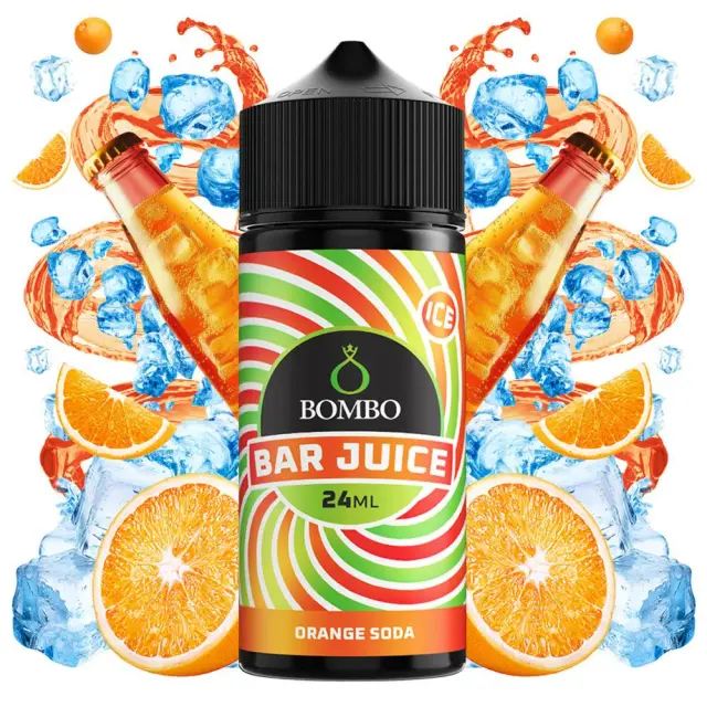 Bombo Bar Juice Orange Soda 20ml/120ml
