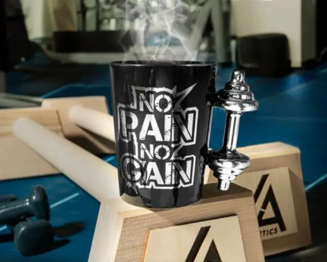 Dumbbell Κούπα - No pain no gain 2