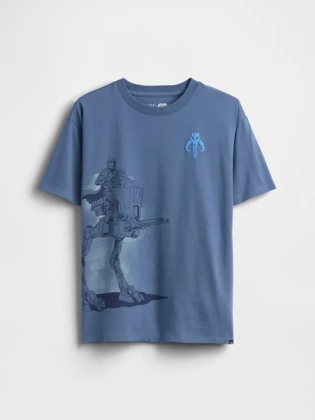 Παιδική Μπλούζα με Star Wars Χαλαρής Γραμμής Bainbridge blue