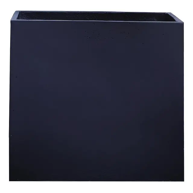 Γλάστρα Μαύρο Τσιμέντο 81x36x81cm
