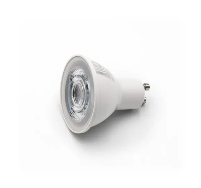 LED ΛΑΜΠΑ GU10 5W 230V ΝΤΙΜΑΡΙΖΟΜΕΝΗ 38° ΨΥΧΡΟ 6200Κ
