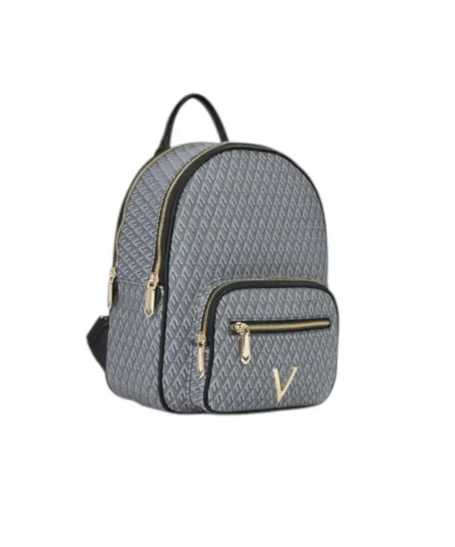 Valentino Bags - Γυναικεία Τσάντα Πλάτης Queen Re VBS9OX20-395 Μαύρο 2