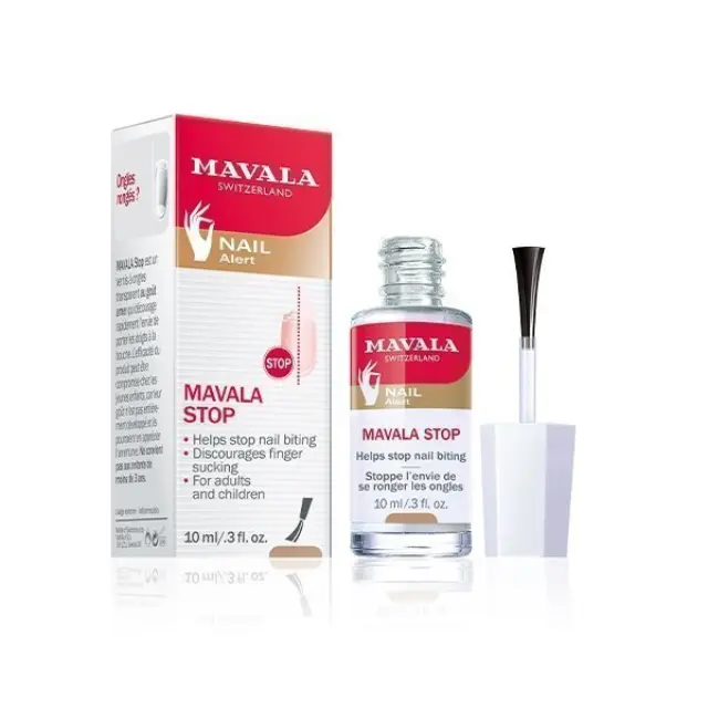 Mavala Switzerland Stop Θεραπεία κατά της Ονυχοφαγίας με Πινέλο 10ml
