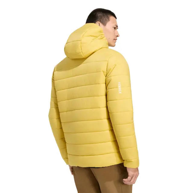 adidas Performance Men's Multi Essentials Climawarm Padded Hoodie Jacket Μουσταρδί KX4225 (adidas Performance) 2